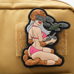 Patch logo en PVC souple en gros, badge en caoutchouc surélevé personnalisé pour vêtements, sacs, casquettes, vestes, équipement tactique – Fabricant d'accessoires - Product Image 1