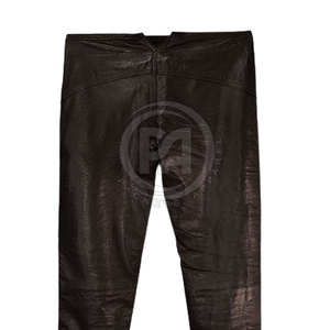 Pantalones de Cuero de Color Sólido para Exteriores, Pantalones de Cuero Casuales para Hombre, Pantalones de Cuero de Venta Caliente - Product Image 6