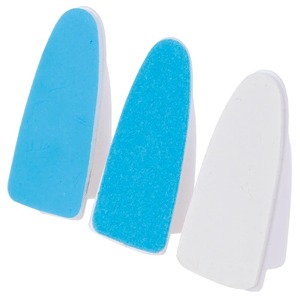 Lime à ongles jetable en éponge, blanche et bleue, double face, grain 100, polissoir, outil de soin des ongles, BAFA SURGICAL INSTRUMENTS - Product Image 6
