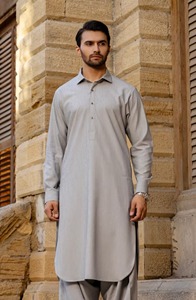 Elegante Shalwar Kameez Tradicional Indio de Algodón de Alta Calidad para Hombre |   Ropa para Fiestas y Eventos de Boda Sin Arrugas - Product Image 3