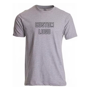 T-shirts blancs unis à col rond, respirants, coupe classique, en coton 100%, tricotés, à manches courtes, décontractés pour homme, de haute qualité, pour le sport et la gym - Product Image 2
