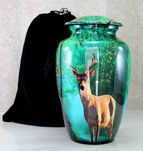 โกศบรรจุอัฐิโลหะขนาดเล็กแบบส่วนตัวสำหรับแบ่งปันเถ้ากระดูกระหว่างเด็กหรือญาติ เพื่อรักษาความใกล้ชิดกับคนที่รัก - Product Image 4