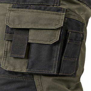 Pantalons de travail pour hommes, durables, multi-poches, pantalons utilitaires, vêtements de travail industriels, uniforme, fabricant OEM ODM sur mesure, vente en gros - Product Image 6