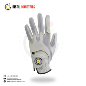 International Men Golf Gloves All Weather Soft Gloves Non-slip Cabretta Leather <b>Light</b> Weight Long Lasting Hand Fit Sports - Product Image 2