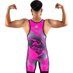 Venta al por mayor por encargo de lucha libre Singlets Ligero Wrestling Singlets Bajo MOQ Wrestling Singlets - Product Image 3