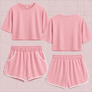 Conjunto Deportivo Personalizado con Logotipo, Talla Grande, Artículo N.° (shs-01), Diseña Tu Propio Conjunto Deportivo, Marca Privada, Ropa Ayat para Hombres, Mujeres y Niños - Product Image 4