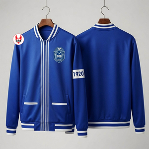 Zeta Phi Beta Sorority Embroidery Women Acrylic <b>Cardigans</b> | ZPB Sorority Embroidered Ladies Custom Style Woolen <b>Cardigan</b> <b>Sweater</b> - Product Image 1
