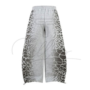 Nouvelle Arrivée – Pantalon de Survêtement Homme Élégant et Ample, Taille Élastique, Jambes Larges, en Toile Imperméable, Style Sport Formel Double Personnalisé - Product Image 6
