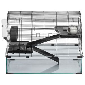 Cage à souris ventilée 29,5 x 17,3 x 24 pouces, habitat transparent à 360 degrés pour hamsters et souris, cage pour petits animaux - Product Image 2
