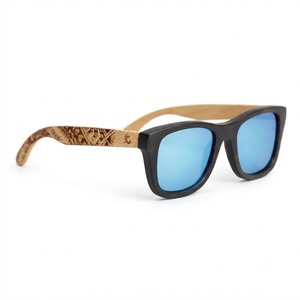Laser Engraved Bamboo Sunglasses Eco-Friendly Handcrafted Wooden Glasses Vintage Polarized Wood Eyewear For <b>Men</b> Women Shades - Product Image 3