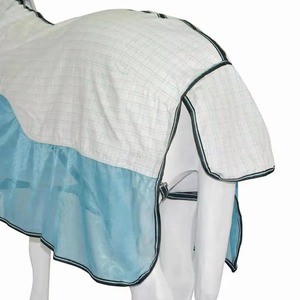 Mantas de lona/felpa transpirables de peso pesado para invierno, con forro cálido, para caballos, para exhibiciones ecuestres, mantas de protección para caballos - Product Image 3