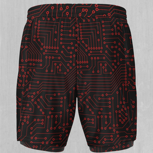Shorts décontractés en polyester/coton, unis, pour sublimation, 2026, avec logo personnalisé, pour hommes, respirants, écologiques, en toile, séchage rapide - Product Image 5