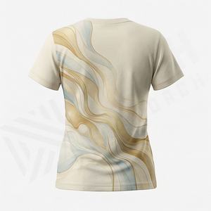 Nueva Llegada, Camisa de Oficina para Mujer, Primavera Otoño, Moda, Estampado Moderno, Vestido Informal para Dama, 240 g/m², 100% Algodón Satinado con Lentejuelas - Product Image 2