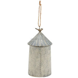 Casa para Pájaros de Hierro Resistente, Refugio Colgante para Jardín, Caja de Anidación Decorativa para Exteriores, Apta para Aves Pequeñas y Fauna Silvestre - Product Image 6