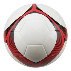Balón de Fútbol Personalizado Rojo y Negro, Talla 5, Balón de Entrenamiento, Material PU Duradero, Balón Deportivo para Partidos y Prácticas al Aire Libre - Product Image 1