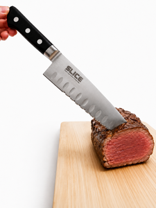 Cuchillo de Chef Serrado de Grado Comercial Hecho en Japón de 9.45 Pulgadas (24 cm) - Product Image 1