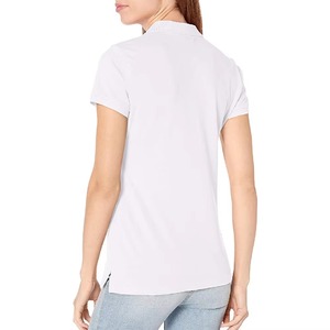 เสื้อโปโลผู้หญิงขายส่ง ไม่มีลาย รับทำโลโก้ เสื้อกอล์ฟผู้หญิง OEM เสื้อยืดเทนนิสคอปก ระบายอากาศได้ดี ผู้ผลิต - Product Image 4