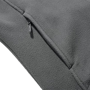 Chaqueta de Forro Polar Suave para Hombre, Diseño Profesional, Ecológica, con Capucha, Impermeable, Transpirable, Ligera, con Cierre de Cremallera para Exteriores - Product Image 5