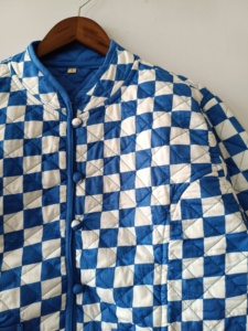 Veste matelassée en coton à motifs floraux : Légère et style bohème - Product Image 2