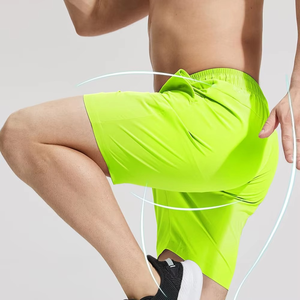 Oferta Limitada: Pantalones Cortos Deportivos para Hombre, de Secado Rápido, Transpirables, para Entrenamiento y Running, con Bolsillo con Cierre Seguro, Venta al Por Mayor OEM - Product Image 2