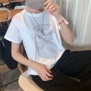 Camisetas Deportivas Holgadas con Cuello en V y Manga Corta para Mujer, 100% Algodón, Tejido Liso Teñido de Alta Calidad - Product Image 3