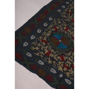 ผ้าห่มควิลท์คันธาซูซานีทำมือ เป็นมิตรกับสิ่งแวดล้อม ซักได้ ลายดอกไม้ปักสไตล์โบโฮอินเดีย ผ้าคลุมเตียง ผ้าห่ม - Product Image 5