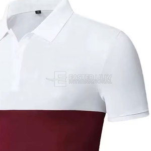 Polo homme personnalisé, nouveau style, respirant, manches courtes, pour le sport et les occasions décontractées. - Product Image 4