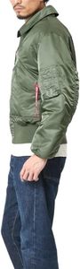 Blouson Bomber Décontracté Vintage à Capuche pour Homme avec Logo Frontal, Imperméable et Séchage Rapide, Haute Étanchéité – Ventes Flash - Product Image 3