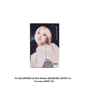 Pour BLACKPINK 3ème mini-album [DEADLINE] version SILVER. Avec JENNIE VER. - Product Image 3