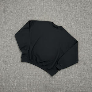 Sweat-shirt à capuche unisexe surdimensionné en molleton 100 % coton de haute qualité, à manches régulières, coupe ample, imprimé par transfert thermique personnalisé et doublé - Product Image 3