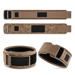 Weightlifting Camo Neoprene <b>Belt</b> 10mm/13mm Adjustable Heavy Duty Buckle Back Support Training Workout <b>Belt</b> - Product Image 6
