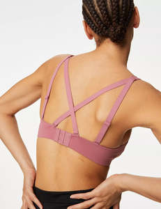 Sujetador Deportivo Personalizado con Logotipo OEM, Sin Costuras, con Bordado Acanalado, Tirantes Ajustables, Transpirable y Cómodo para Mujer - Product Image 4