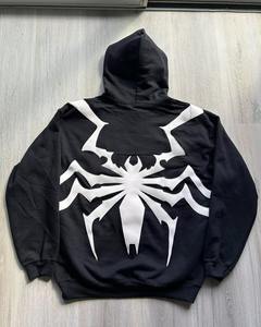 เสื้อฮู้ดดี้คุณภาพสูงสั่งทำพิเศษ ผ้าฝ้าย 100% แบบยูนิเซ็กส์ สำหรับผู้ชาย เสื้อพูลโอเวอร์หนานุ่ม พิมพ์ลายตัวอักษรขนาดใหญ่ ผ้าเฟรนช์เทอร์รี่ - Product Image 5