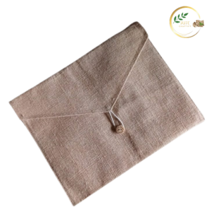 Natural Fiber Jute <b>File</b> Carry Bag for Office <b>Files</b> and Stationery <b>Storage</b> - Product Image 2