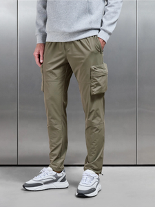 Pantalones Jogger Cargo Ligeros para Hombre, Cintura Elástica, Poliéster/Algodón, Múltiples Bolsillos, para Viajes y Uso al Aire Libre - Product Image 5