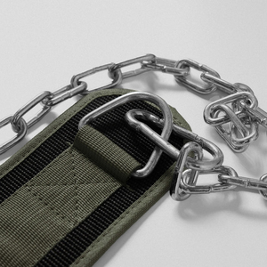 Custom Lifting Infinite <b>Weight</b> Lifting <b>Belt</b> <b>Chain</b> Adjustable Waist Support Neoprene Breathable Non-Slip for Strength Training - Product Image 3
