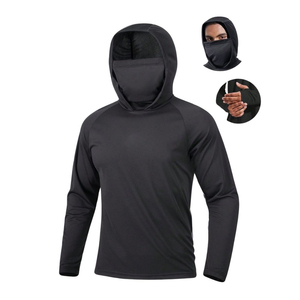 OEM/ODM Custom Logo Waterproof Tournament Fishing Jersey Hoodie <b>Face</b> Mask Custom Spandex/Polyester Sublimation Wholesale Fishing - Product Image 1