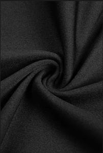 Robe longue sirène élégante noire à empiècements en résille, une robe de soirée glamour moulante avec une ceinture transparente en résille. - Product Image 5