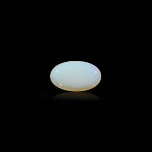 Natural Fire Opal Loose Gemstone 8.3 Carat Certified Faceted Yellow White - Product Image 2
