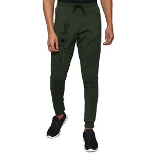 High Quality Men's Gym Sweatpants Oversized Waist Cotton Slim Running Breathable Straight Leg Fitness Men's Pants Washed - Product Image 1