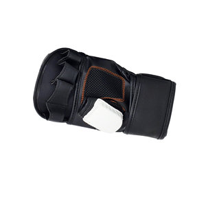 Handmade Leather MMA Sparring <b>Gloves</b>-<b>Moisture</b> Wicking Hook & Loop Closure Customizable Training <b>Gloves</b> for Fighters Use - Product Image 3