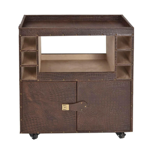 Meilleur design, accessoires de bar en cuir faits à la main, de luxe, personnalisés, porte-bouteilles de qualité supérieure, prix abordable - Product Image 2