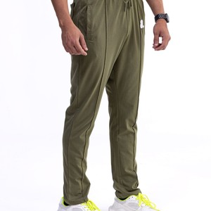 Pantalones Estilo Safari para Hombre, 100% Algodón Canvas, Ecológicos, Ligeros, de Secado Rápido, Antiarrugas, Resistentes al Viento, con Cierre de Cordón, Lisos - Product Image 1