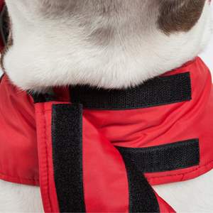 Giacca per cani convertibile 2-in-1 parasole impermeabile con tecnologia squalo nero vestiti per animali - Product Image 3