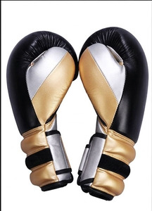 Professional Boxing Gloves QST International BTG-0012 Premium PU Horse Hair Padded Non-slip Wrist Support High Density <b>Foam</b> 10oz - Product Image 2