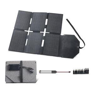 Pannello Solare Monocristallino Pieghevole Portatile da 60W, Tipo N 16BB con Efficienza del 24%, Potenza 30W per Uscita MC4 - Product Image 1