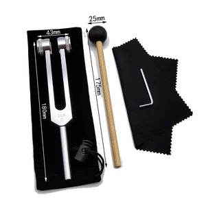 Kits de Chakras de Alta Calidad de 128CHZ, 256CHZ, 512CHZ, Juegos de Diapasones para Yoga, Meditación, Reiki, Sanación de Chakras, Baño de Sonido, Quirúrgico - Product Image 2