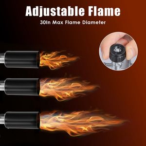 Torcia a Propano Professionale da 180.000 BTU con Accensione Piezoelettrica, Compatibile con Bombole MAPP da 1lb-100lb e Tubo da 3 Metri per Saldatura - Product Image 4