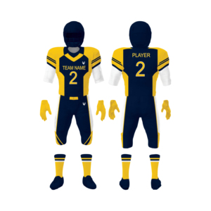 Custom Wholesale Trending Style American Football Uniform High Quality Sublimation Design Football Jersey Premium Sportswear - Product Image 1
