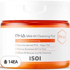 Sconto sui dischetti detergenti Isoi Paha Mild All Cleansing Pads 230g, 60 fogli, 14 pezzi - Product Image 1